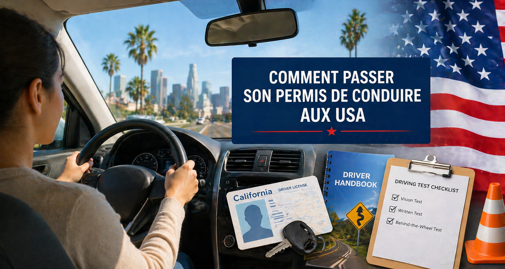 Permis de conduire aux États-Unis — bandeau France-USA-Net.Com