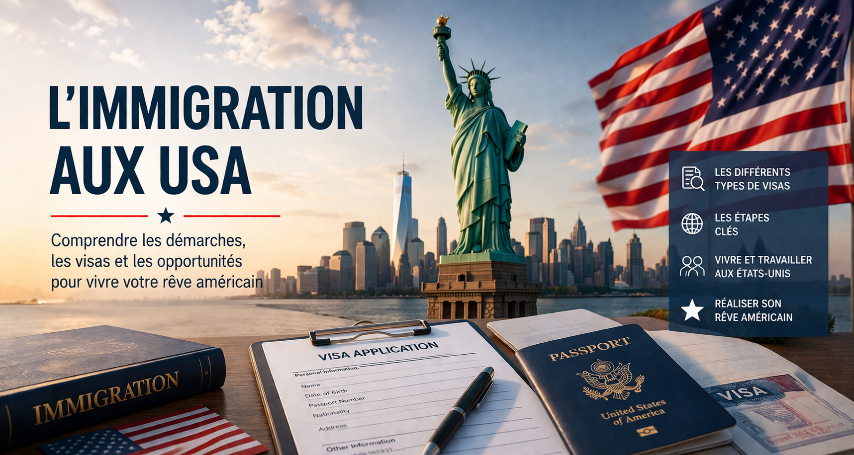 Guide immigration aux États-Unis — France-USA-Net.Com