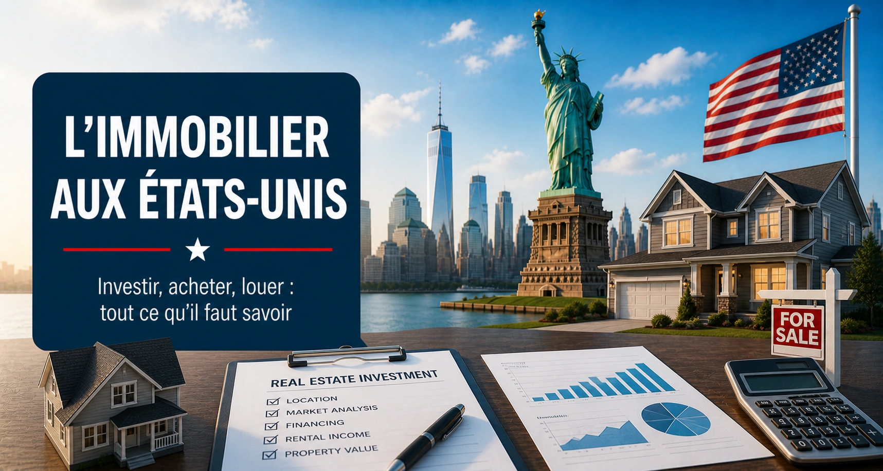 Maison americaine et projet immobilier aux Etats-Unis