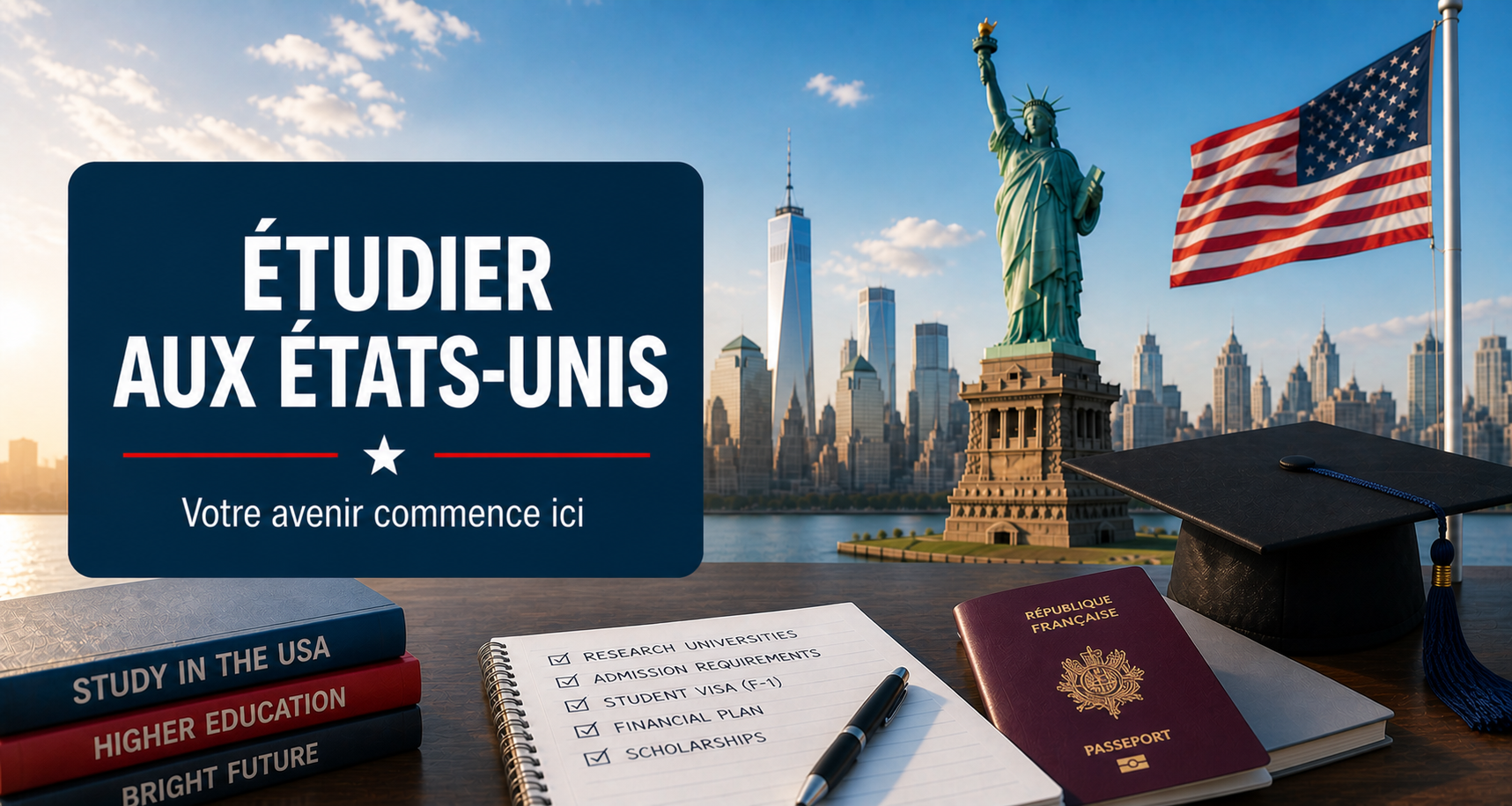 Étudier aux États-Unis — guide France-USA-Net.Com
