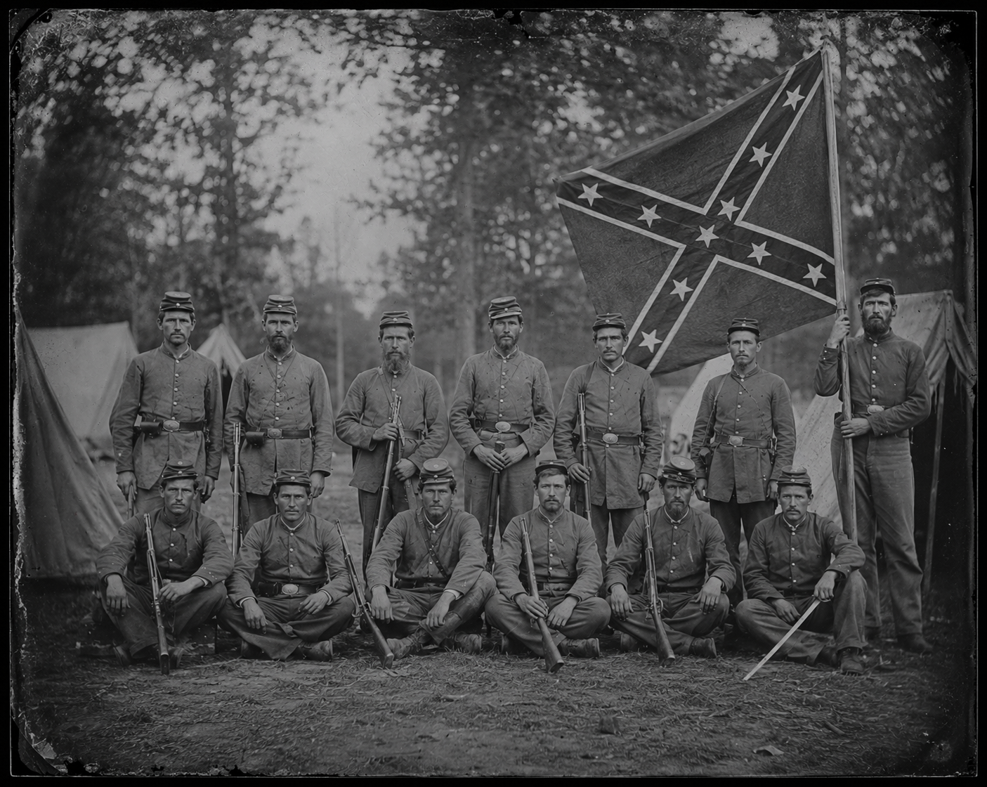 Soldats confédérés — armée des États confédérés