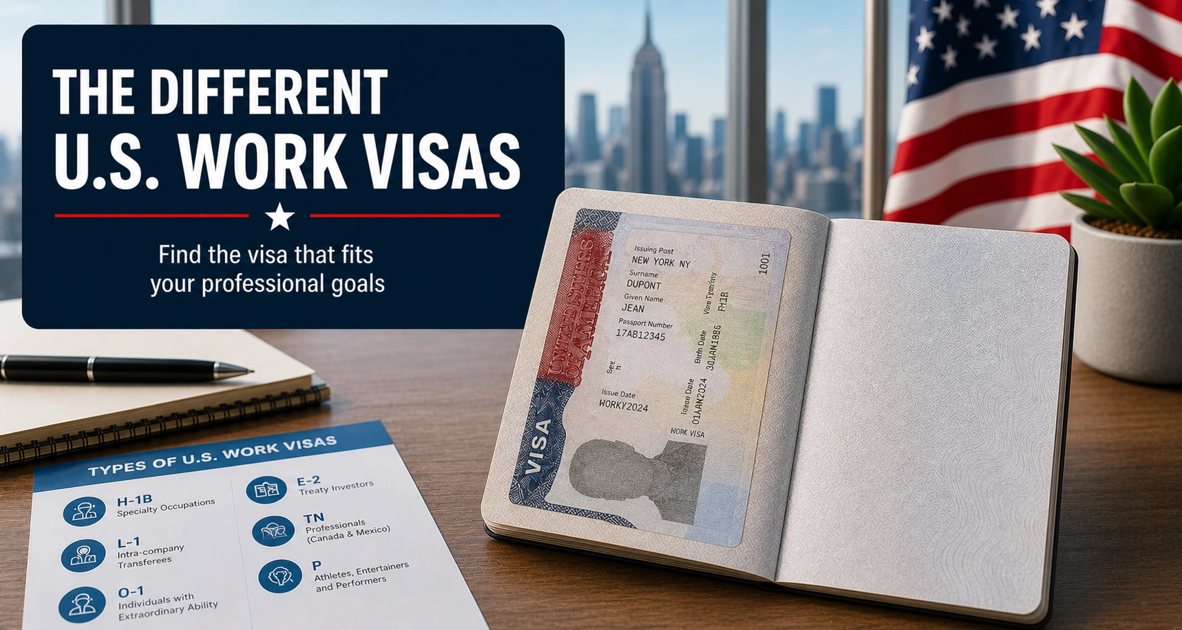U.S. work visa guide